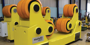 adjustable welding rotator