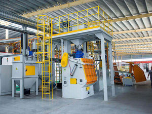 belt shot blasting machine