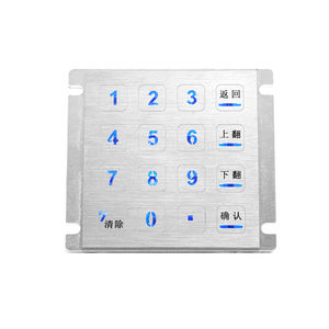 piezoelectric keypad