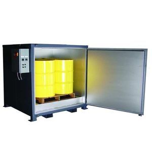 drum hot chamber / for containers