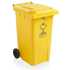 plastic waste bin