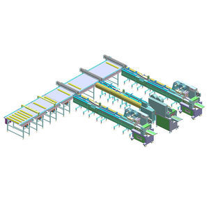 packaging line with automatic feeder