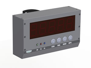 LCD display weight indicator