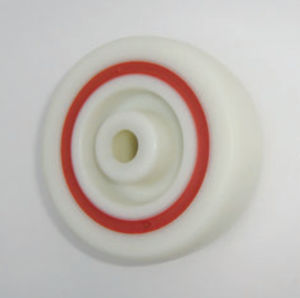 wheel with solid tire