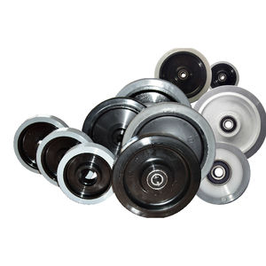 wheel with solid tire