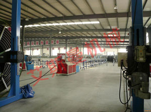 pipe extrusion line