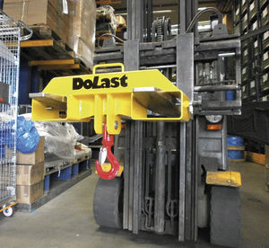 forklift truck hook beam
