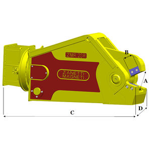 轨道液压破碎机