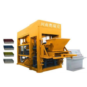concrete block making machine