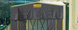loading dock seal / flexible / retractable / isothermal