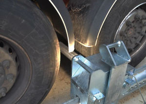 vehicle truck wheel block