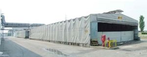 quick set-up shelter / with integrated photovoltaic panel
