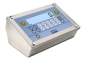 LCD display weight indicator
