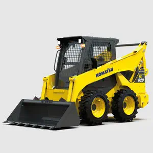 KOMATSU コマツ　SKID STEER LOADER Komatsu presents new skid steer loader and compact track