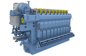 Gas turbine - WR-21 - Rolls Royce - for marine applications ...