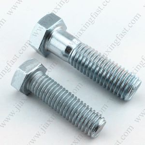 threaded bolt