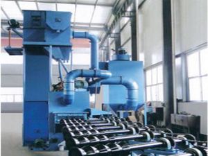 roller blast machine