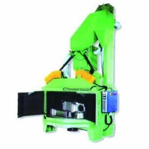 rotating table blast machine