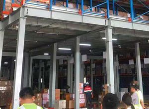 带机架系统的工业夹层