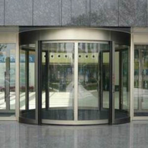 curved sliding door
