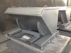 steel waste container