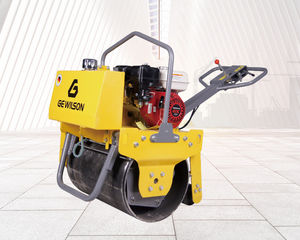 vibrating road roller