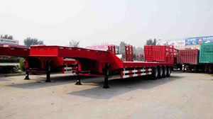 low-loader semi-trailer