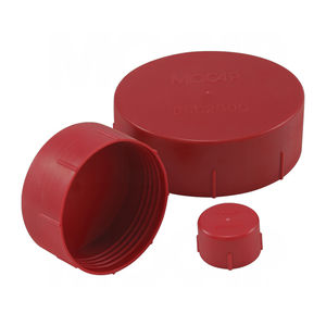 threaded cap