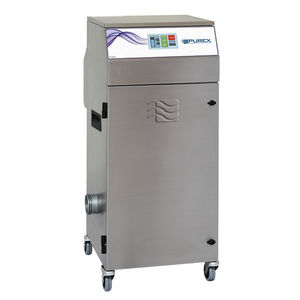 mobile fume extractor / activated carbon filter / automatic