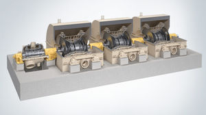 saturated steam turbine / for power generation