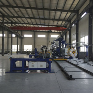 corrugated pipe making machine