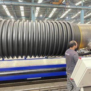 spiral pipe making machine
