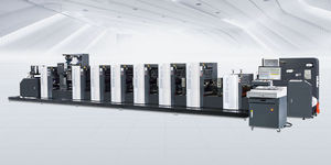 web-fed offset printing machine