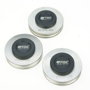wet film thickness gauge / wheel / stainless steel