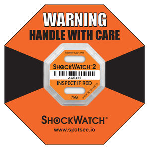 impact and tilt detection label 1