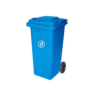 HDPE trash can