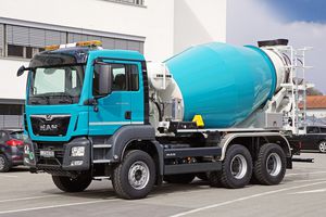 concrete mixer truck