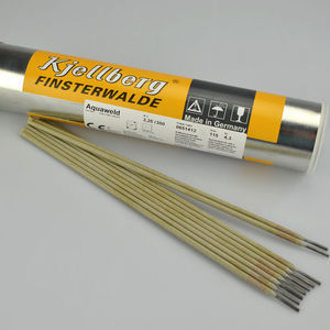 wrapped welding electrode