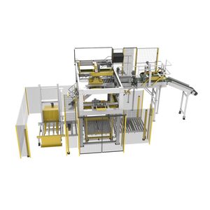 high level infeed palletizer