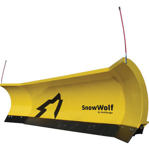 wheel loader snow-plow