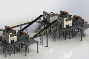 aluminum recycling unit