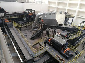 organic waste treatment plant