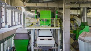 organic waste treatment plant