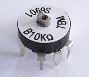 control potentiometer