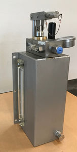 test pump / hand / for high-pressure applications / stainless steel