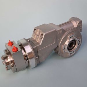 air motor with worm reduction gear 1