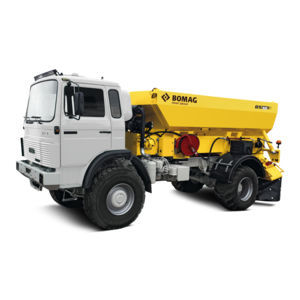 truck-mounted binder sprayer