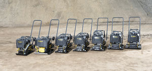 reversible vibratory plate