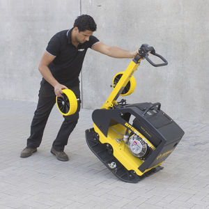 reversible vibratory plate