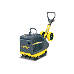 reversible vibratory plate